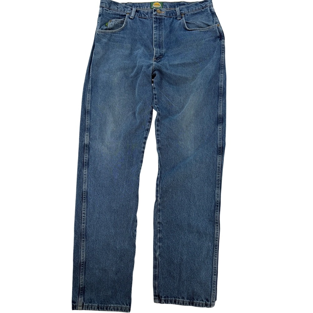 Cabela's Straight Leg Denim Jeans 38x36 Blue Vintage Workwear Streetwear 905099D